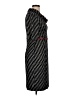 Connected Apparel Houndstooth Black Casual Dress Size 10 (petite) - photo 4