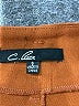 C. Luce Solid Brown Shorts Size S - photo 3