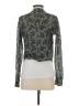 Jigsaw 100% Linen Gray Cardigan Size S - photo 2