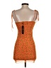 Motel Orange Cocktail Dress Size XS - photo 2