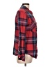 Sanctuary Plaid Red Long Sleeve Button-Down Shirt Size L - photo 4