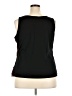 Croft & Barrow 100% Polyester Burgundy Tank Top Size 1X - photo 2