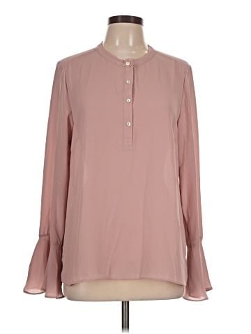 Rose + Olive Long Sleeve Blouse (view 1)