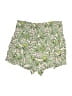 Aerie Floral Green Shorts Size M - photo 2