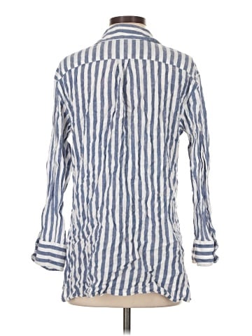 Aerie 3/4 Sleeve Button-Down Shirt (view 2)