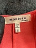 Monteau Solid Orange Cocktail Dress Size S - photo 7