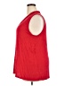 Sejour Red Sleeveless Top Size 2X - photo 5