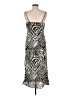 Gilli 100% Polyester Animal Print Silver Black Casual Dress Size M - photo 2