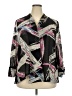 I.C. By Connie K 100% Polyester Black Cardigan Size 2X - photo 1