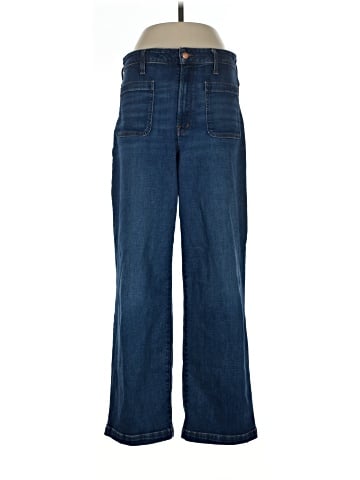 Madewell The Curvy Emmett Wide-Leg Jean in Allentown Wash: Patch Pocket Edition (view 1)