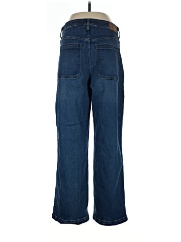 Madewell The Curvy Emmett Wide-Leg Jean in Allentown Wash: Patch Pocket Edition (view 2)