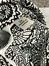 NY Collection Paisley Gray Long Sleeve Blouse Size 2X - photo 8