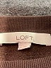 Ann Taylor LOFT Brown Sweatshirt Size S - photo 7