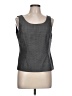 Kasper Gray Sleeveless Top Size 10 - photo 1