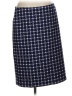 Talbots Outlet Houndstooth Blue Formal Skirt Size 12 - photo 1