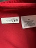East5th 100% Polyester Burgundy Long Sleeve Blouse Size 10 - photo 8