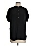 J.Crew 100% Viscose Black Short Sleeve Blouse Size S (tall) - photo 1