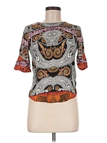 Twelfth Street by Cynthia Vincent Short Sleeve Blouse (view 1)
