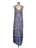 Old Navy Paisley Blue Casual Dress Size L - photo 1