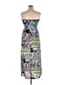 No Boundaries 100% Polyester Paisley Purple Casual Dress Size XL - photo 2