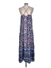 Old Navy Paisley Blue Casual Dress Size L - photo 2