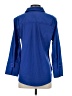 Chico's Blue 3/4 Sleeve Button-Down Shirt Size Sm (0.5) - photo 2