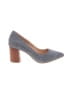 Kelly & Katie Tweed Gray Heels Size 7 1/2 - photo 1