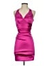 B. Darlin Solid Pink Cocktail Dress Size XS - photo 1
