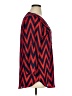 Wishful Park 100% Polyester Chevron-herringbone Red 3/4 Sleeve Blouse Size XL - photo 4