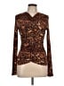 Ulla Johnson Brown Long Sleeve Blouse Size L - photo 1
