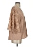 AndTheWhy Tan 3/4 Sleeve Top Size S - photo 4