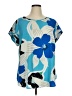 Monroe and Main Blue Short Sleeve Blouse Size 1X - photo 1