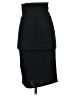 Agnes & Dora Solid Black Formal Skirt Size XS - photo 1