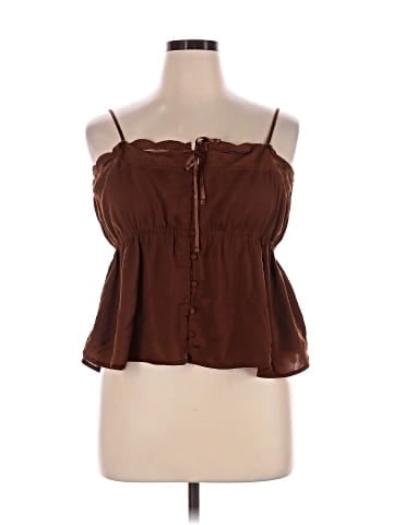American Eagle Outfitters Sleeveless Blouse (view 1)
