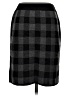 Kenar Plaid Gray Formal Skirt Size S - photo 2