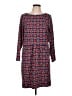 Talbots Argyle Red Casual Dress Size L - photo 1