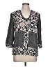 Boden 100% Viscose Gray 3/4 Sleeve Blouse Size 10 - photo 1