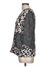 Boden 100% Viscose Gray 3/4 Sleeve Blouse Size 10 - photo 5