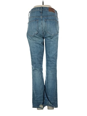 Madewell Cali Demi-Boot Jeans in Bess Wash: Button-Front Edition (view 2)