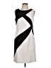 AB Studio Graphic Gray Casual Dress Size 12 - photo 1