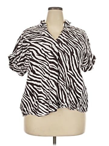Charter Club Short Sleeve Blouse (view 1)