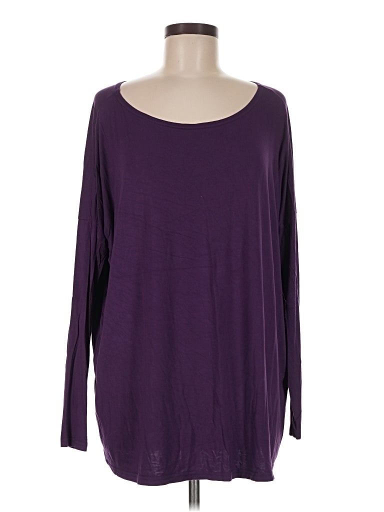 Pre-owned Piko 3/4 Sleeve T-shirt In Purple