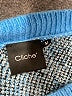 Cliche Animal Print Blue Pullover Sweater Size M - photo 7