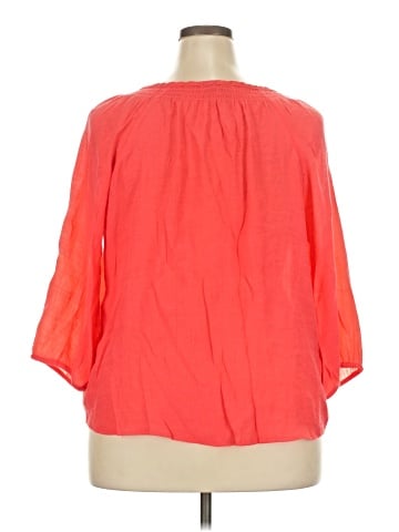Carolyn Taylor 3/4 Sleeve Blouse (view 2)