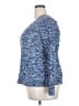 Lands' End 100% Cotton Tweed Blue Pullover Sweater Size 18 - photo 5