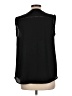 Ann Taylor Black Sleeveless Button-Down Shirt Size L (tall) - photo 2
