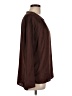 Express Brown Long Sleeve Blouse Size L - photo 4