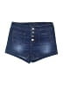 S.O.N.G. Blue Denim Shorts Size 7 - photo 1