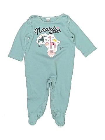 Naartjie Kids Long Sleeve Onesie (view 1)