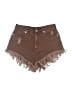 Simple Society Brown Shorts Size 7 - photo 1